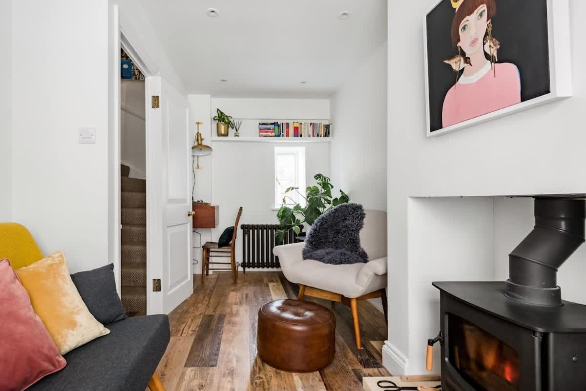 Central Georgian Townhouse With Free Parking Bath Exterior photo