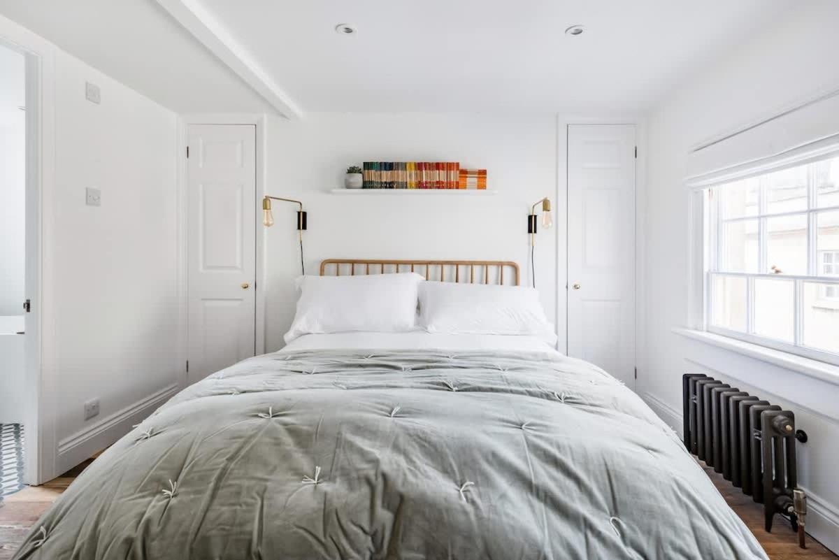 Central Georgian Townhouse With Free Parking Bath Exterior photo